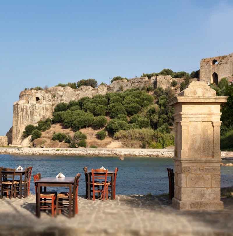 Koroni Messinia port