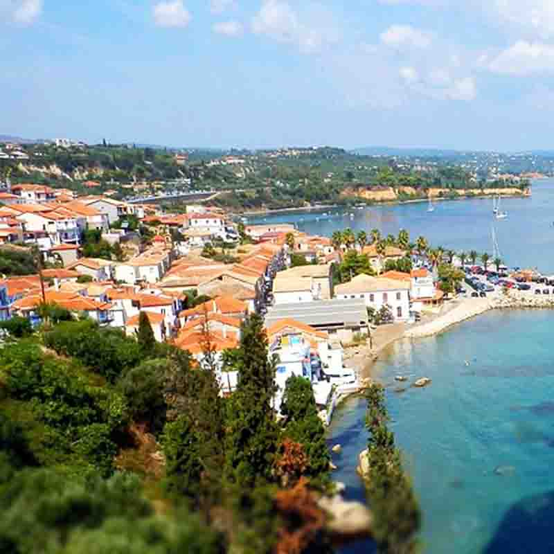 Panorama Koroni Town